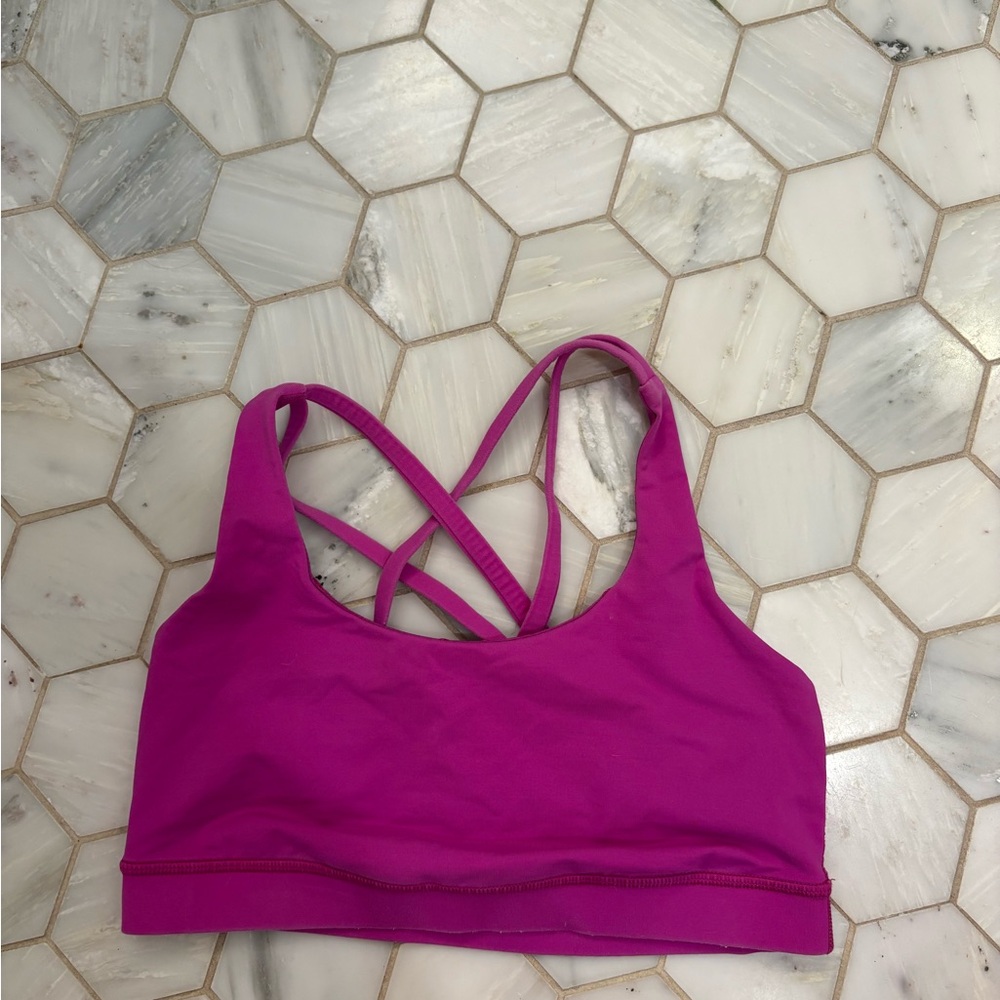 Lululemon  Pink Sports Bra